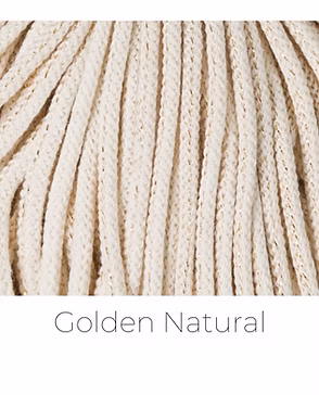 Glitzer Farbmuster Golden Natural