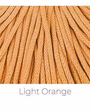 Glitzer Farbmuster Light Orange