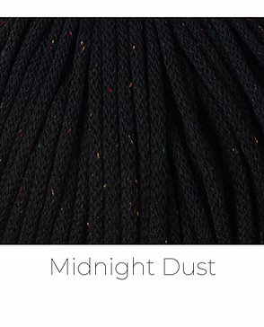 Glitzer Farbmuster Midnight Dust