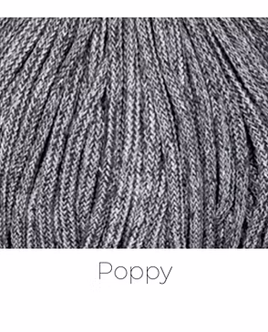 Glitzer Farbmuster Poppy