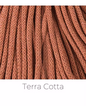 Glitzer Farbmuster Terra Cotta