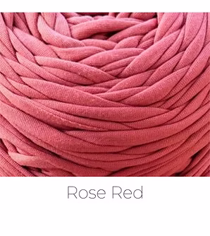 Jersey Farbmuster Rose Red